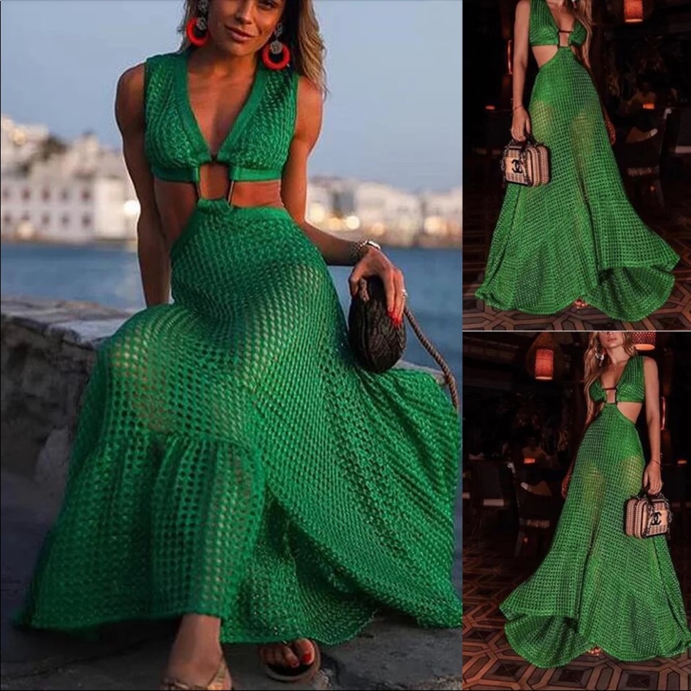 Green Summer Dress